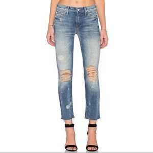 MOTHER Mended The Dropout Fray in Reckless Size 28